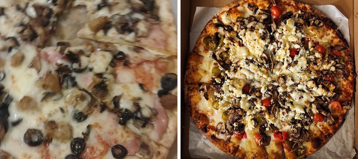 Sunset Family Pizza Menu